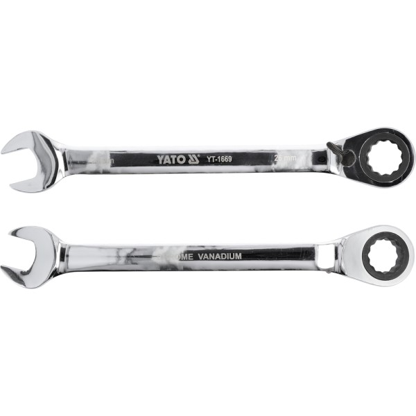 KLUCZ PŁASKO-OCZKOWY Z GRZECHOTKĄ 26 MM YT-1669