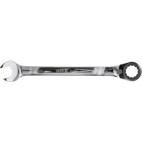 KLUCZ PŁASKO-OCZKOWY Z GRZECHOTKĄ 30 MM YT-1672