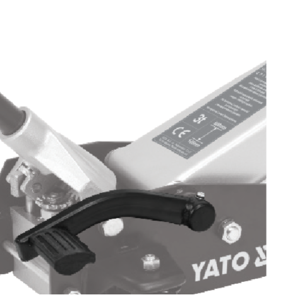 PODNOŚNIK HYDRAULICZNY TYPU ŻABA Z DŹWIGNIĄ SZYBKIEGO PODNOSZENIA 3T YT-17213