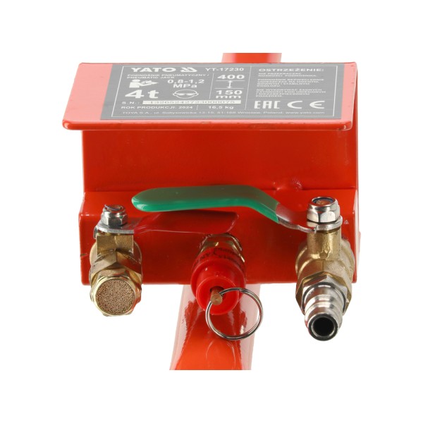 PODNOŚNIK PNEUMATYCZNY BAŁWANEK 4T YT-17230