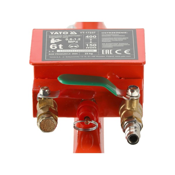 PODNOŚNIK PNEUMATYCZNY BAŁWANEK 6T YT-17237