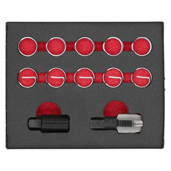 ZESTAW DO NAPRAWY GWINTÓW SONDY LAMBDA  12 ELEMENTÓW YT-17562