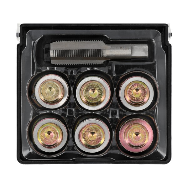 ZESTAW NAPRAWCZY KORKÓW DO MISKI OLEJOWEJ M18X1.5MM 7CZ YT-17569