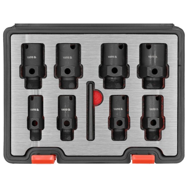 ZESTAW DO NAPRAWY GWINTÓW ZEWNĘTRZNYCH I WEWNĘTRZNYCH 9CZ YT-17600