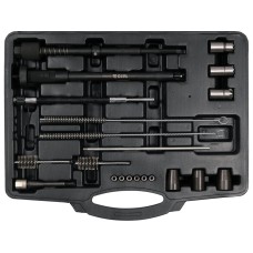 ZESTAW DO OBSŁUGI GNIAZD WTRYSKIWACZY, ZAWIERA 21 ELEMENTÓW YT-17627