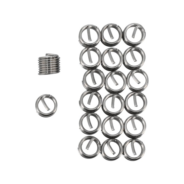 WKŁADY SPIRALNE DO NAPRAWY GWINTÓW M8X1,25; 20 SZT. YT-1766