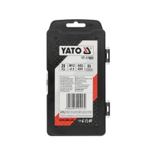 ZESTAW DO NAPRAWY GWINTÓW M12X1.5MM 20CZ YT-17685