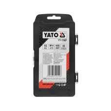 ZESTAW DO NAPRAWY GWINTÓW M14X1.5MM 15CZ YT-17687