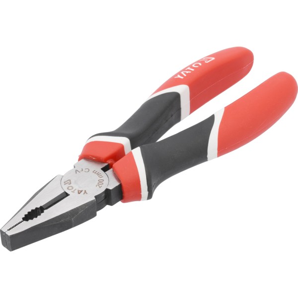SZCZYPCE UNIWERSALNE, CRV, 200 MM, TRÓJKOLOROWE RĘKOJEŚCI YT-1942