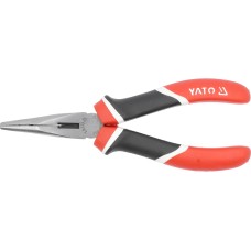 SZCZYPCE WYDŁUŻONE PROSTE, CRV, 160 MM, TRÓJKOLOROWE RĘKOJEŚCI YT-1943