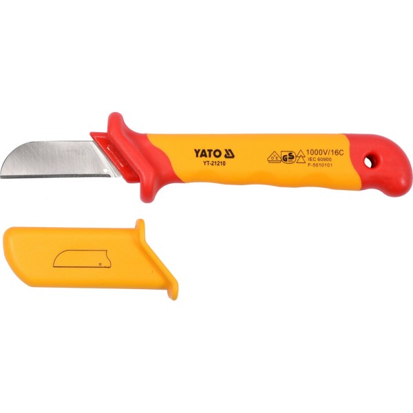 IZOLOWANY NÓŻ DLA ELEKTRYKÓW 50X180MM VDE YT-21210