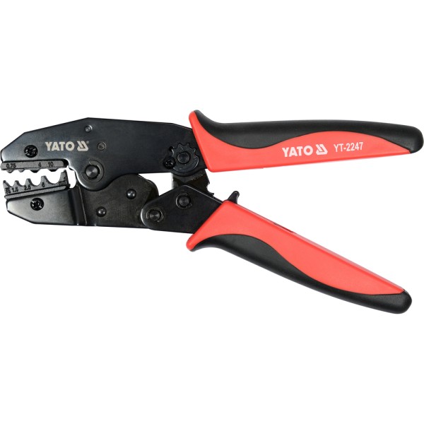 SZCZYPCE DO ZACISKANIA KONEKTORÓW 1.5-10 MM2 YT-2247