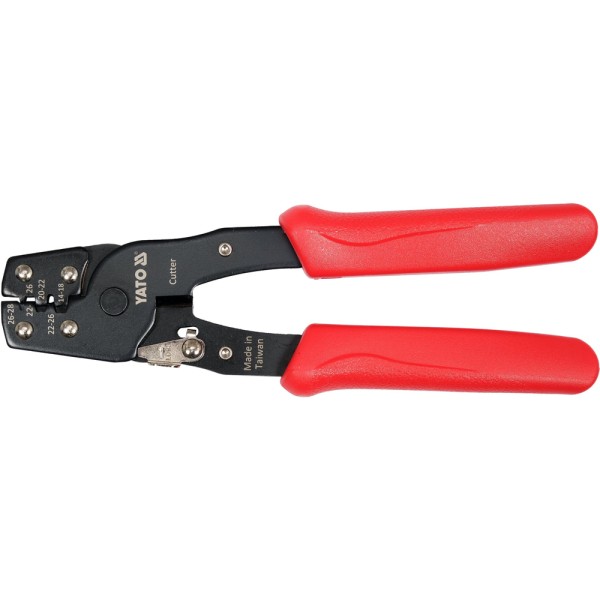 SZCZYPCE DO ZACISKANIA KONEKTORÓW 0.08-2 MM2 YT-2255