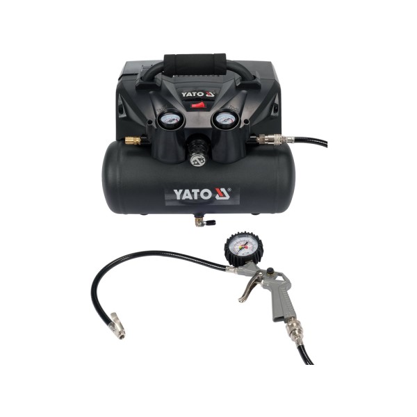 KOMPRESOR SAMOCHODOWY 36V, 8 BAR, 98 L/MIN - DWA AKUMULATORY 3 AH YT-23241