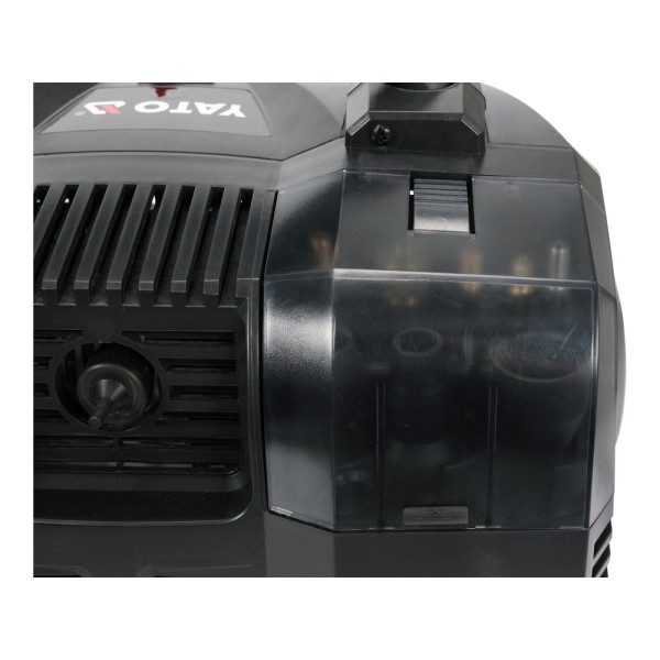 KOMPRESOR SAMOCHODOWY 36V, 8 BAR, 98 L/MIN - DWA AKUMULATORY 3 AH YT-23241