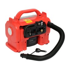 KOMPRESOR SAMOCHODOWY 18V, 11 BAR, 12 L/MIN - AKUMULATOR 3 AH YT-23247