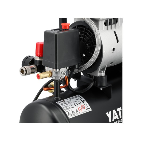KOMPRESOR BEZOLEJOWY 6L CICHY YT-23340