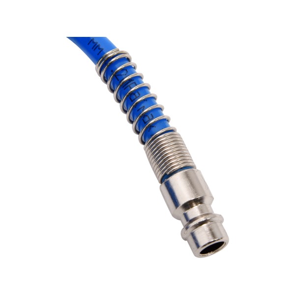 WĄŻ SPIRALNY 5,5MM X 8MM X 10M PU Z SZYBKOZAŁĄCZAMI YT-24202