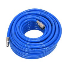 WĄŻ PNEUMATYCZNY ZBROJONY PVC 8MM X 20M Z SZYBKOZŁĄCZAMI YT-24221