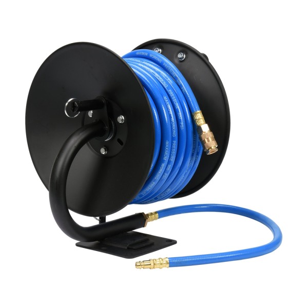 WĄŻ PNEUMATYCZNY NA ZWIJAKU 10MM X 15M Z SZYBKOZŁĄCZAMI YT-24240