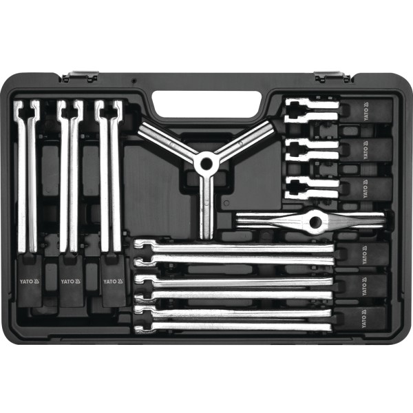 ŚCIĄGACZ DO ŁOŻYSK DWU I TRÓJRAMIENNY 100-250 MM, 12 W 1 YT-25105