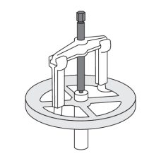 ŚCIĄGACZ DO ŁOŻYSK DWU I TRÓJRAMIENNY 100-250 MM, 12 W 1 YT-25105