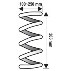 ŚCIĄGACZ DO SPRĘŻYN MCPHERSONA 2.9 T YT-2535
