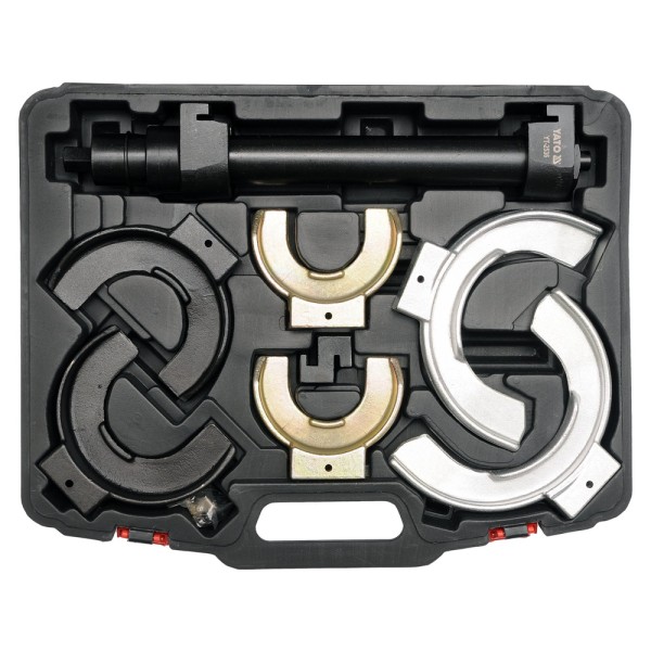 ŚCIĄGACZ SPRĘŻYN MCPHERSON Z WYMIENNYMI UCHWYTAMI YT-2536