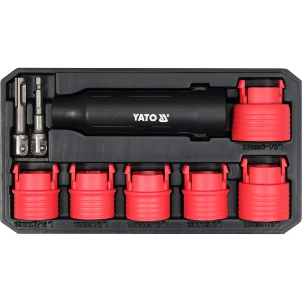 ZESTAW DO CZYSZCZENIA ŚRUB I SZPILEK 9 PCS YT-25385