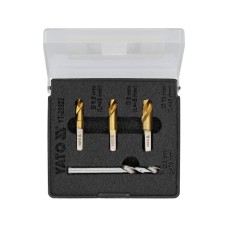 ZESTAW WIERTEŁ DO ZGRZEWÓW PUNKTOWYCH 4 SZT YT-28922
