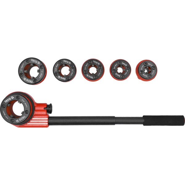 GWINTOWNICA RĘCZNA 1/4''-5/4'', ZESTAW7 SZT. YT-2900