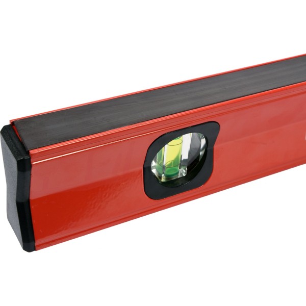 POZIOMNICA MAGNETYCZNA 600 MM, PROFIL ALUMINIOWY, LAKIEROWANY, DWIE LIBELLE, UCHWYT, DOKŁADNOŚĆ 0,5 MM/M YT-30061