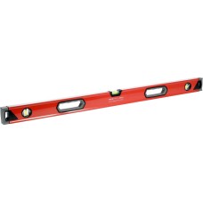 POZIOMNICA ALUMINIOWA 1000 MM, 3 LIBELLE, DWA UCHWYTY, DOKŁADNOŚĆ 0,5 MM/M YT-30073