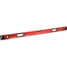 POZIOMNICA ALUMINIOWA 1200 MM, 3 LIBELLE, DWA UCHWYTY, DOKŁADNOŚĆ 0,5 MM/M YT-30074