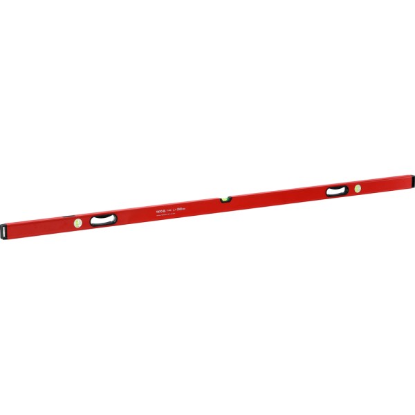 POZIOMNICA ALU  2000 MM Z UCHWYTEM 3 LIBELLE YT-30086