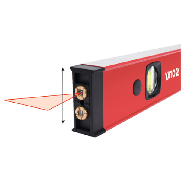 POZIOMNICA ELEKTRONICZNA 610 MM Z LASEREM YT-30400