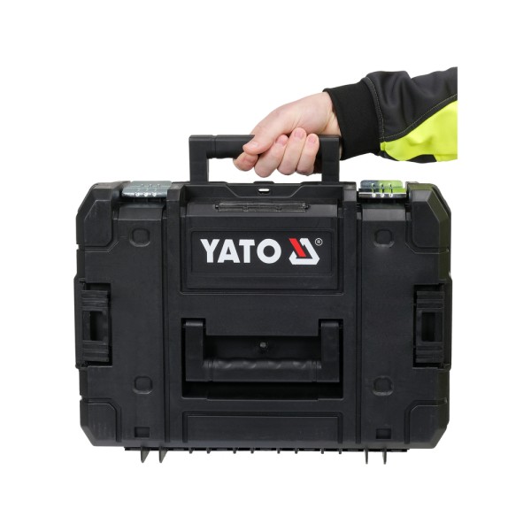 LASER ZIELONY 16 LINIOWY 4D Z AKCSESORIAMI I STATYWEM YT-30415