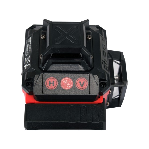 LASER ZIELONY 16 LINIOWY 4D Z AKCSESORIAMI I STATYWEM YT-30415