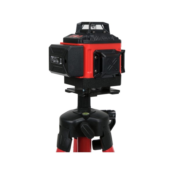 LASER ZIELONY 16 LINIOWY 4D Z AKCSESORIAMI I STATYWEM YT-30415