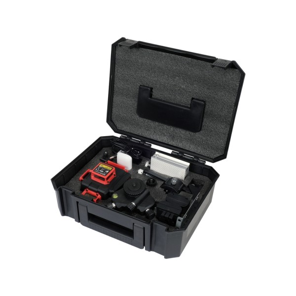 LASER ZIELONY A+ 16 LINIOWY 4D Z AKCESORIAMI YT-30417