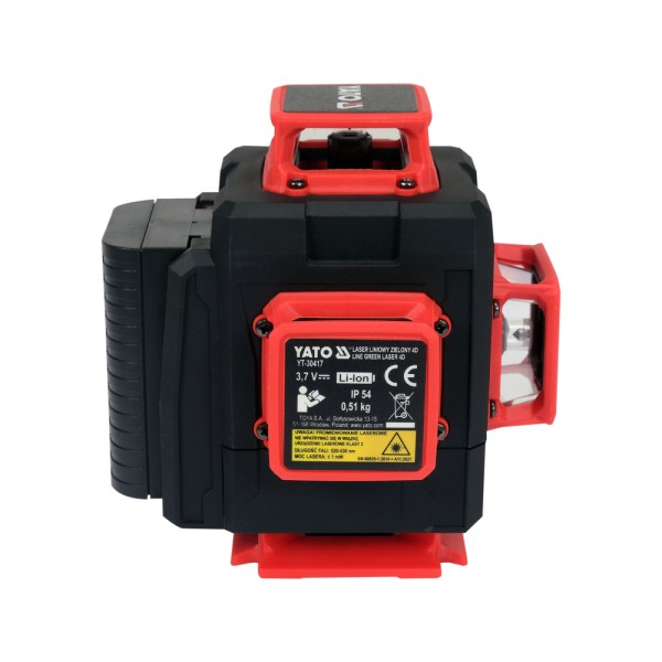 LASER ZIELONY A+ 16 LINIOWY 4D Z AKCESORIAMI YT-30417