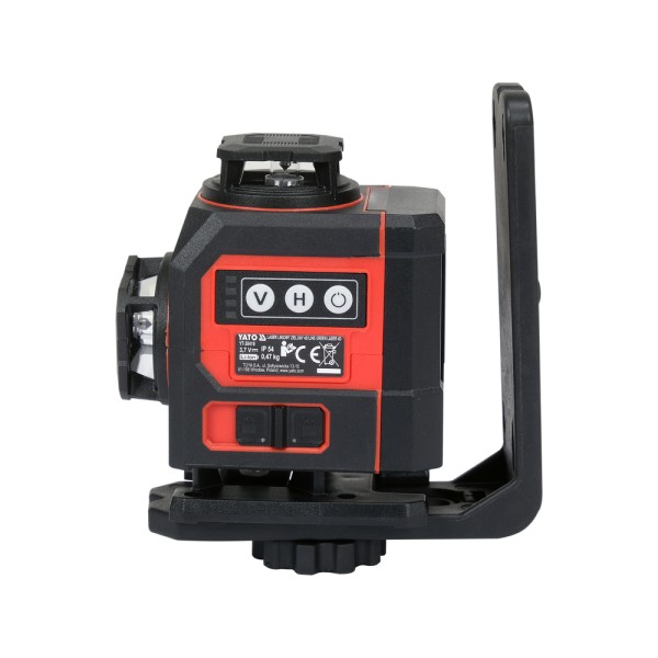 MINI LASER ZIELONY 16 LINIOWY 4D Z AKCSESORIAMI YT-30419