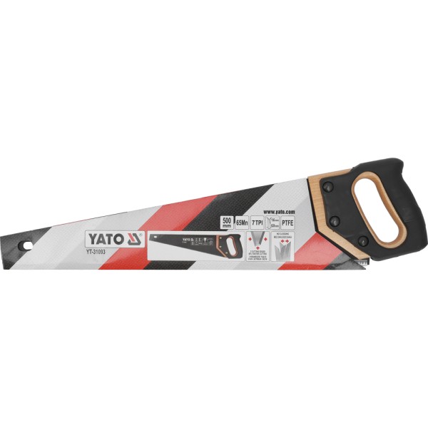 PIŁA PŁATNICA 500 MM PTFE YT-31093