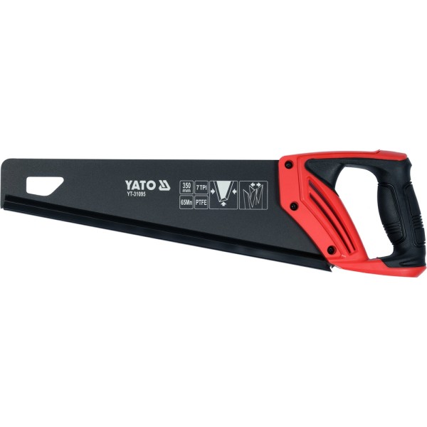 PIŁA DO DREWNA L-350 MM, POWŁOKA PTFE YT-31095