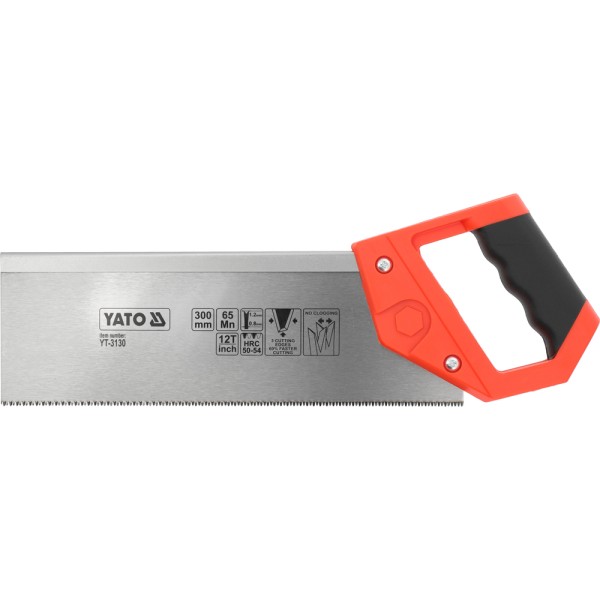 PIŁA GRZBIETNICA 300 MM YT-3130