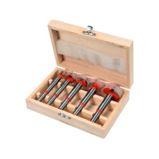 ZESTAW WIERTEŁ DO DREWNA POD ZAWIASY 15-35MM 5SZT. YT-33015