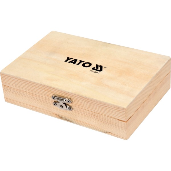 ZESTAW WIERTEŁ DO DREWNA POD ZAWIASY 15-35MM 5SZT. YT-33015