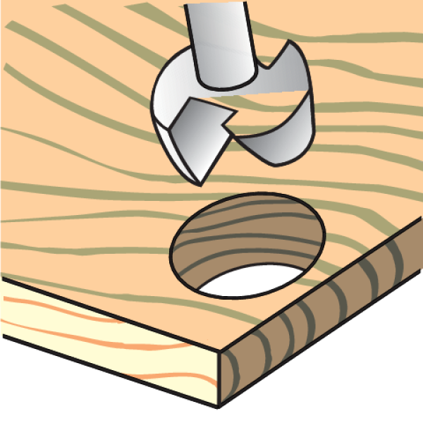 ZESTAW FLEKOWNIK-SĘKOWNIK DO DREWNA 15-35MM 10SZT. YT-33837