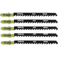 BRZESZCZOT DO WYRZYNARKI TYP T, 6 TPI, DO DREWNA / 5 SZT. YT-3405