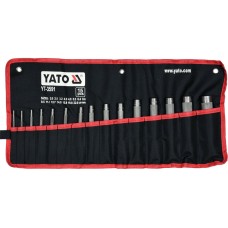 PRZEBIJAKI DO SKÓRY, ZESTAW 15 SZT. YT-3591